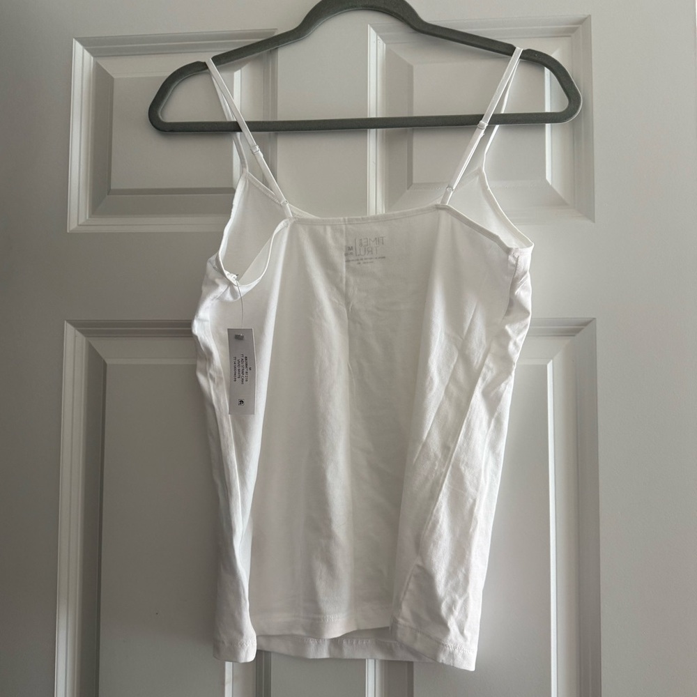 Time and Tru White Women's Camisole - Picture 2 of 4